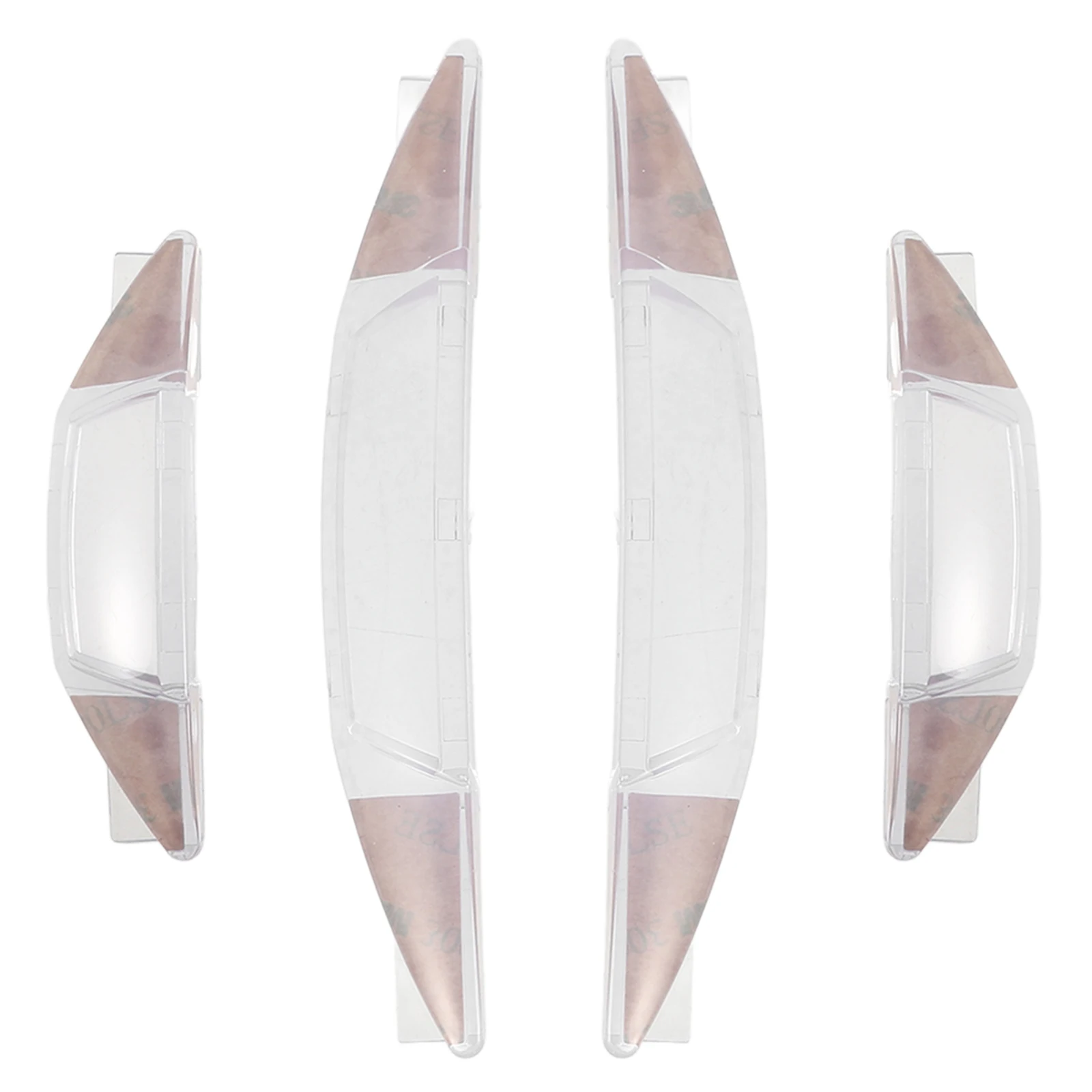 

4Pcs Car Door Edge Protection Strip PVC Wear Resistant Anti-Collision Door Guard Car Bumper Protector Easy Installation