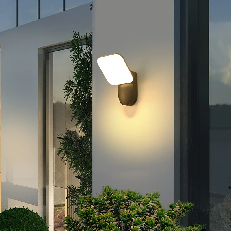 Nordic modern simple wall  wall lamp porch living room bedroom wall  background wind