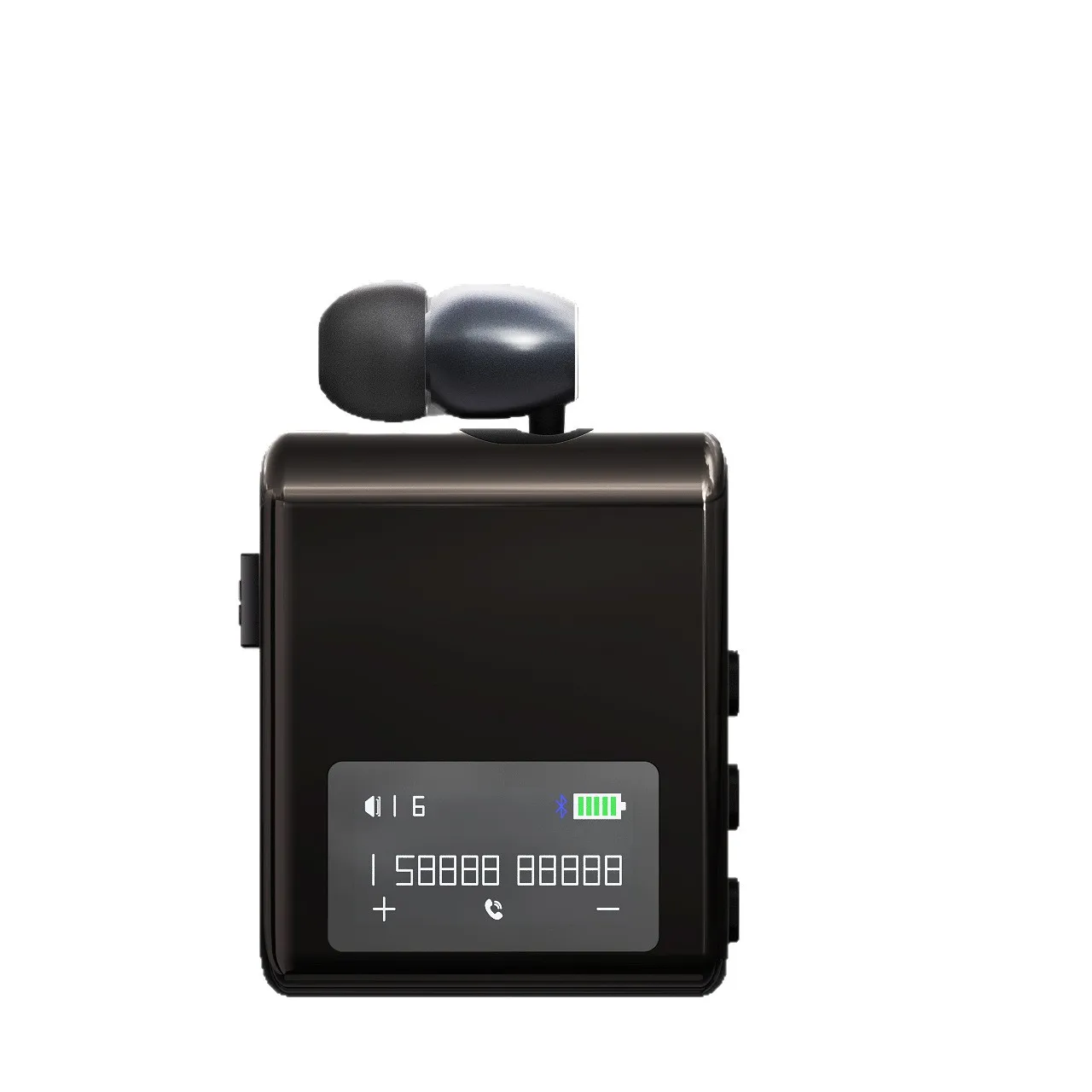 

New K89 telescopic cable 5.4 Bluetooth headset digital display large screen business sports takeaway