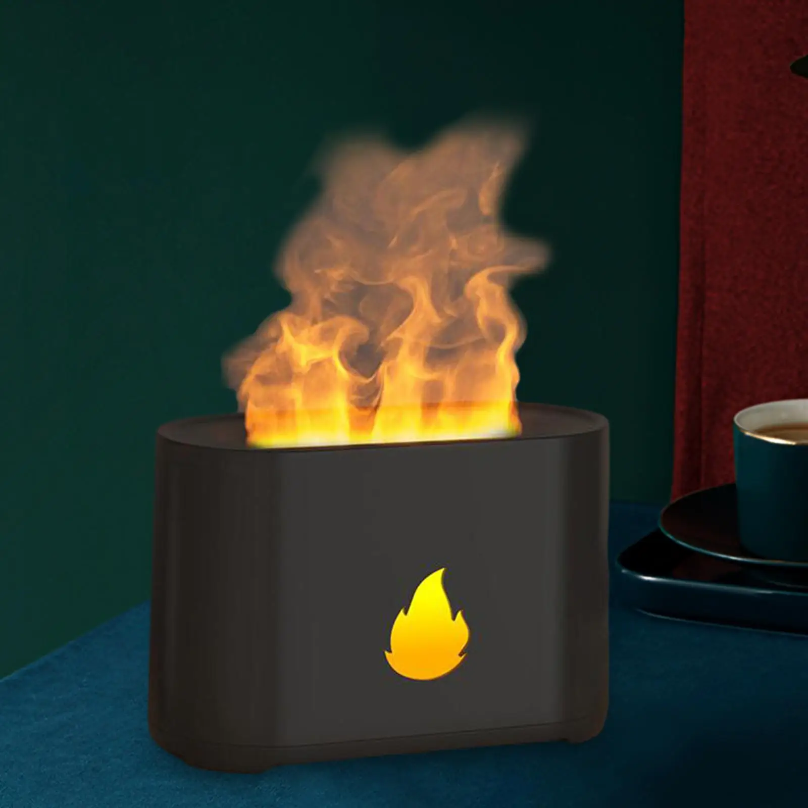 مرطب تأثير اللهب للقراءة ، الناشر الضروري النفط ، هادئة ، المحمولة ، الشخصية ، 7 ألوان خفيفة ، متعددة الأغراض