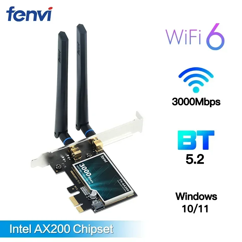 Wi-Fi-адаптер WiFi6 AX200 PCIE