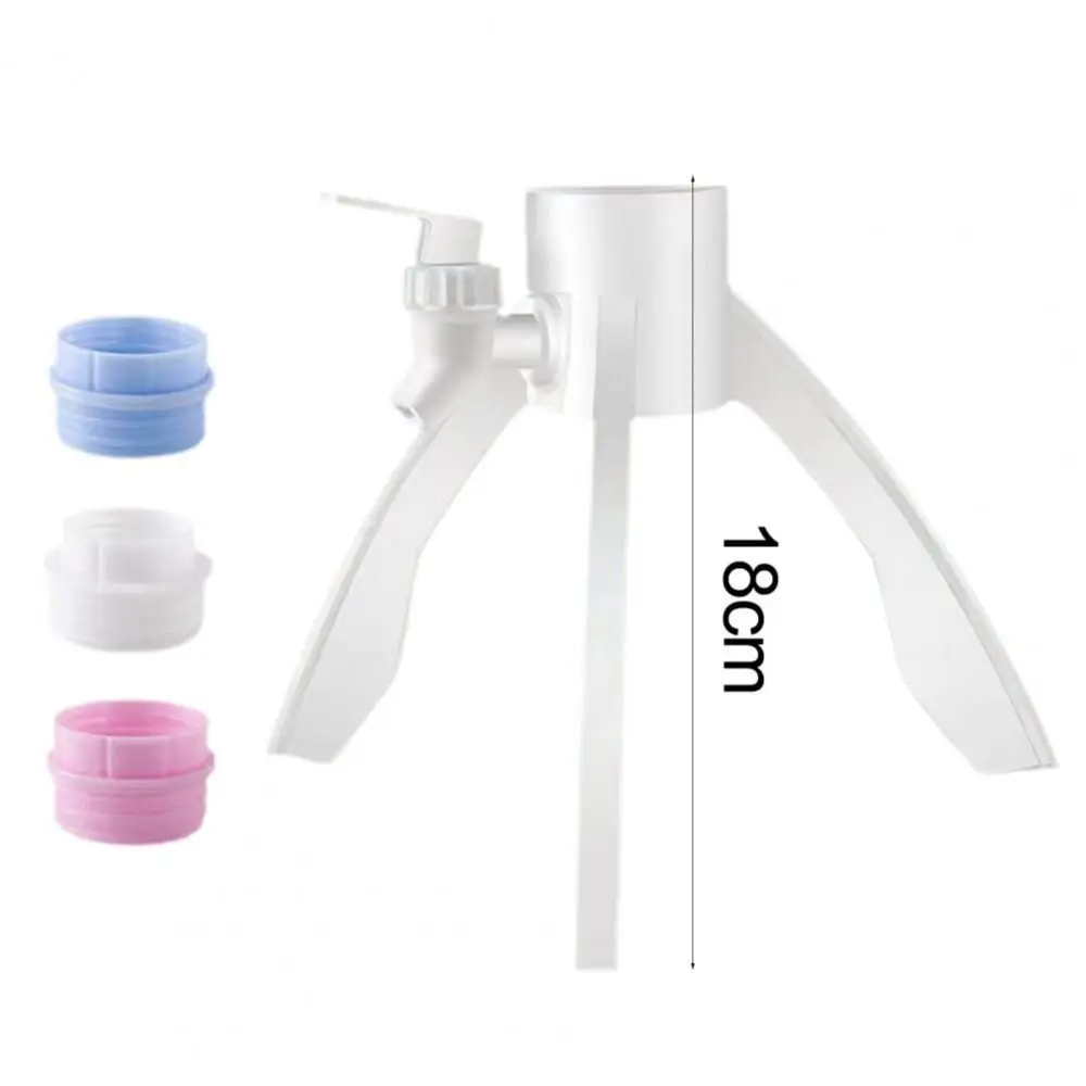1 Set Water Dispenser Kraan Nuttig Flessenwater Outlet Beugel Thuis Arbeidsbesparende Waterfles Kraan 4L-6.5L