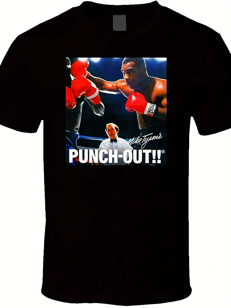 

Mike tyson quoted a graphic, "Everyone has a plan until they are hit in the face"-short-sleeved cotton T-shirt with round neck.