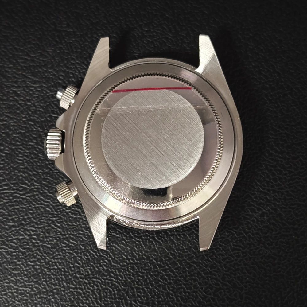 39,3mm Herrenuhren Stahlgehäuse Passend für VK63 Uhrwerk Uhrenzubehör Uhrenteile Passend für 20mm Armband Uhrenbox – Detail 7