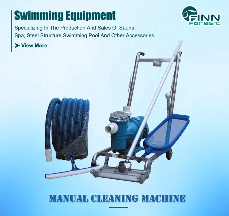 2025Factory Wholesale Manual Hand Push Swimming Pool Suction Cleaning Machine