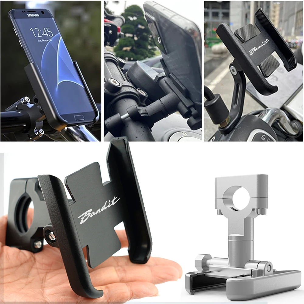

For SUZUKI Bandit 1200 1250 1250S 1250F 250 400 650 GSF650 GSF 650 Motorcycle Mobile Phone Holder Stand GPS Navigator Bracket