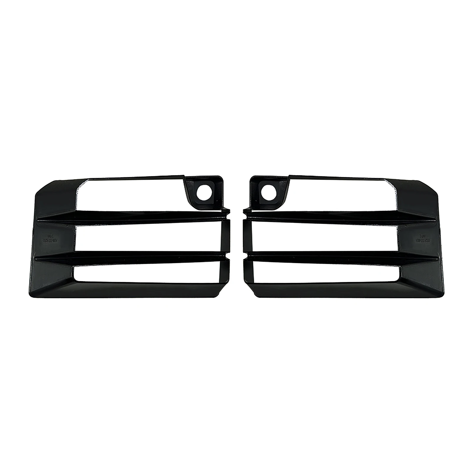 

Pop For BMW M2 G87 2023-2025 Front Bumper Air Duct Vent Trim Carbon Fiber Look/Gloss Black Side Fog Light Intake Frame Cover Gri