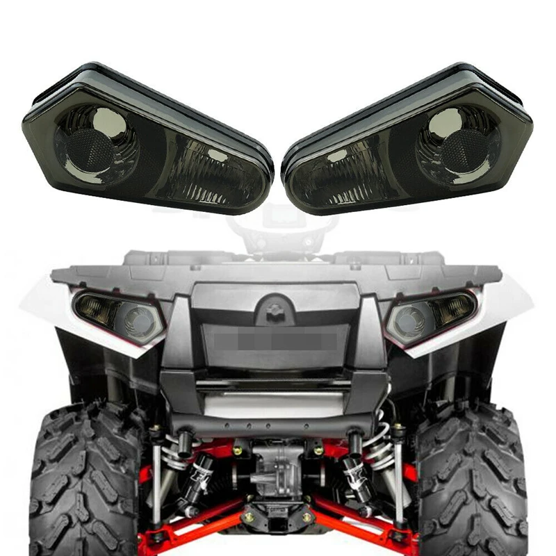 Zadymiona obudowa światło tylne LED ATV dla Polaris Sportsman 500 550 850 570 1000/2009-2017