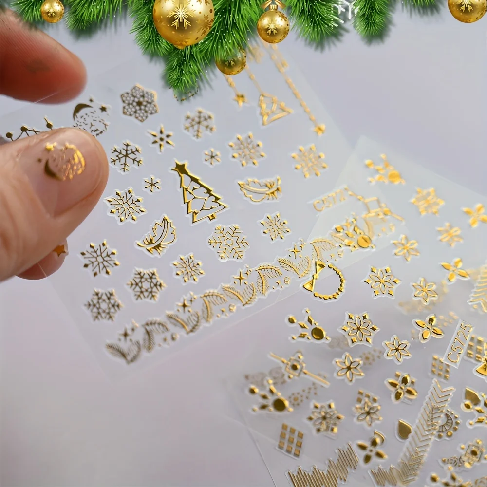 90 feuilles d'autocollants pour ongles en plastique Durable pour femmes, mélange de fleurs de printemps, autocollants pour Nail Art, auto-adhésifs 3D hypoallergéniques