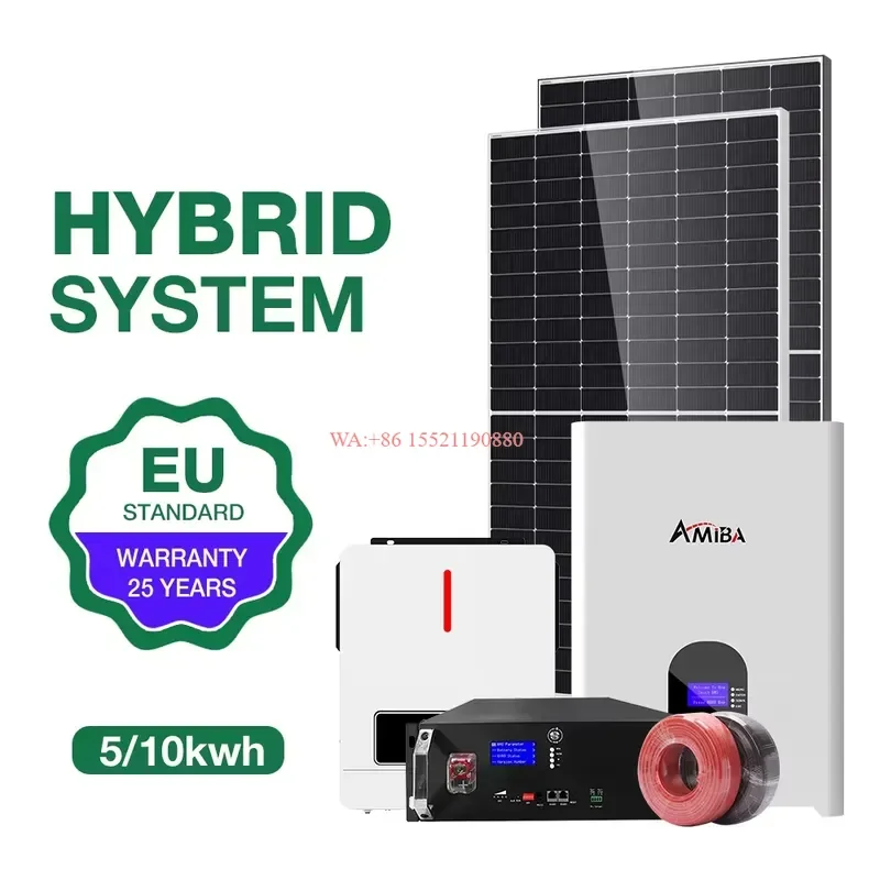 WMWMNU Complete Set Hybrid Solar Energy System Photovoltaic Panel Kit 5Kw 8Kw 10Kw 12Kw 20Kw Off Grid Battery PV Solar Power