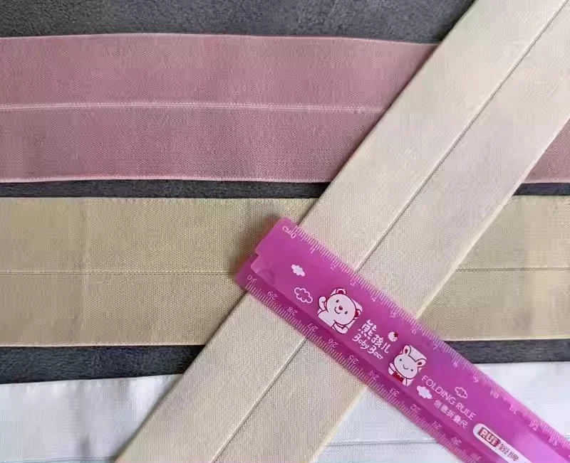 6cm wide Folding elastic band High elastic Wide Durability Flat Band Waistband Soft
