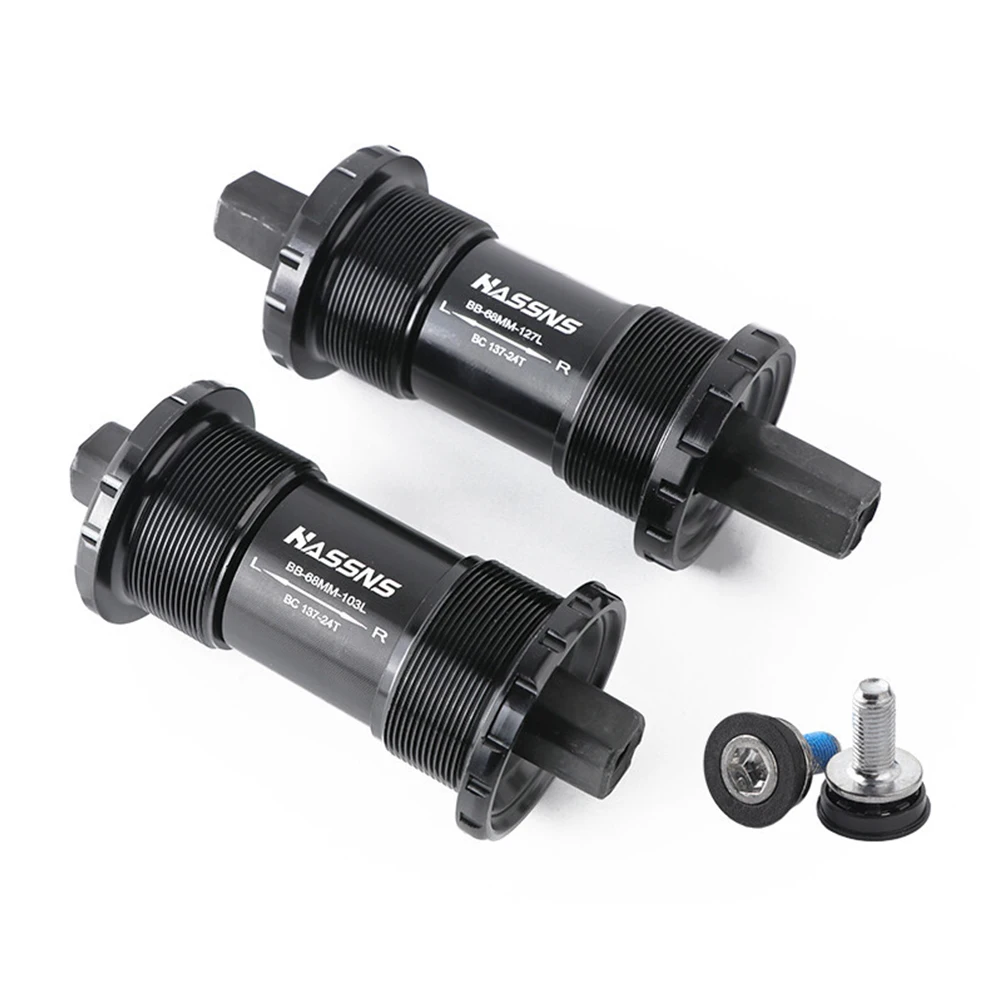 for Mountain Bike Peilin Recessed Central 68x103/107/113/118/127mm Square Hole Sealed Bearing Bicycle Central Parts