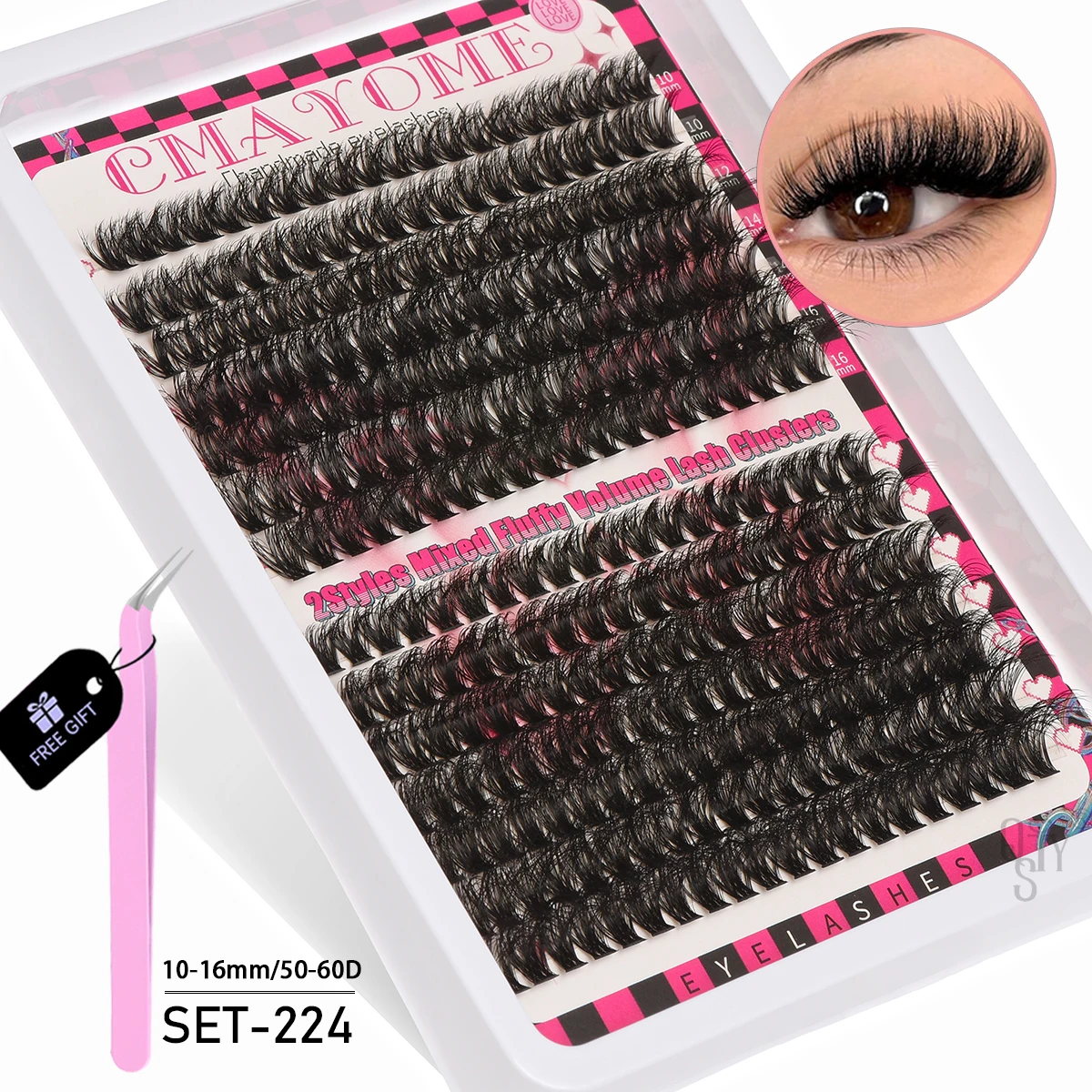 Qsty Cluster Lashes…