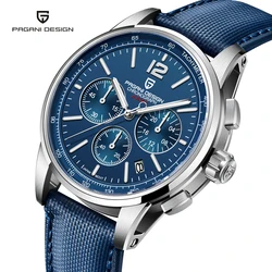 PAGANI DESIGN Top Luxury VK63 Chronograph Watch For Men Sapphire Glass Men Quartz Wristwatch Sports Waterproof Reloj Hombre 2023