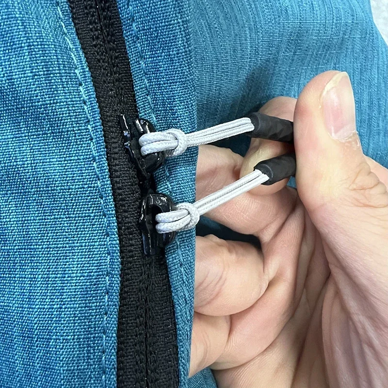 10/20 Stück Reißverschluss-Zippergriffe, Ersatz-Clip für defekte Schnallen, Reißverschlusskordel-Anhänger für Reisetaschen, Koffer, Zelte, Rucksäcke – Detail 3