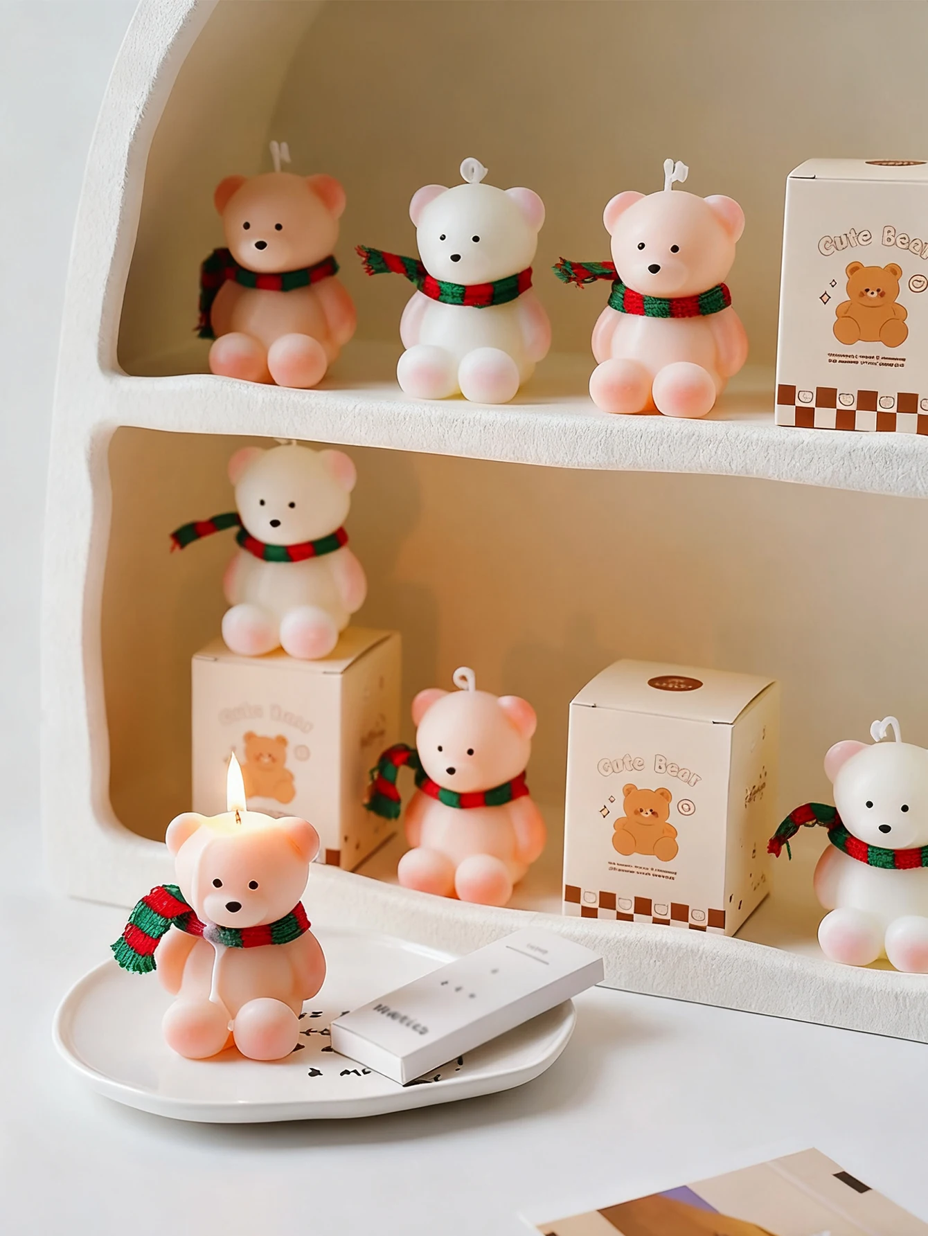 Handmade Cute Bear Scented Can - огляд і ціна Soy Wax