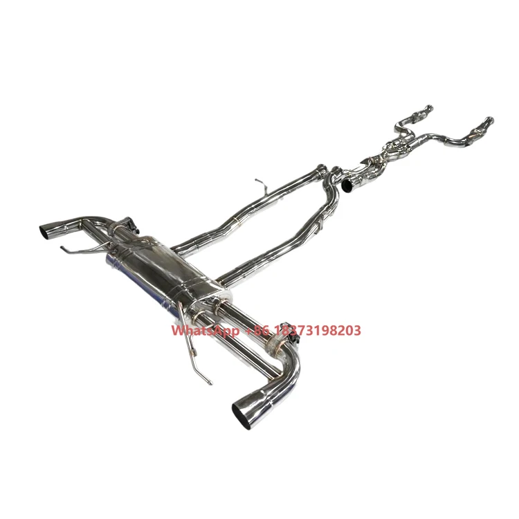 

High Performance Stainless Muffler Valve Auto Spare Part for Mercedes Benz GLC43 AMG 3.0T Exhaust New Condition