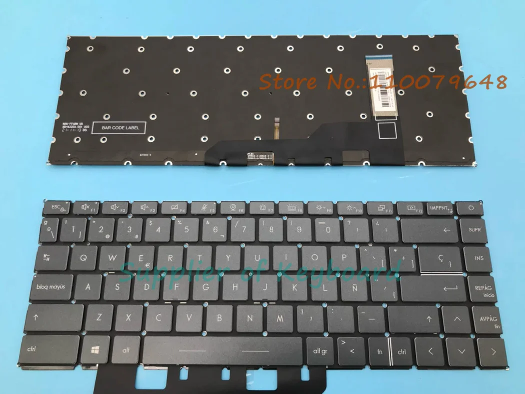 NEW For MSI GP66 Leopard 10UG 10UH 11UE 11UG 11UH Vector 12UH MS-1542 Laptop Azerty French/Latin Spanish Keyboard Backlit