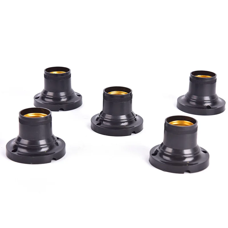 10pcs E27 Light Base Holder Socket LED Bulb Lamp Adapter Fitting Converter Stand