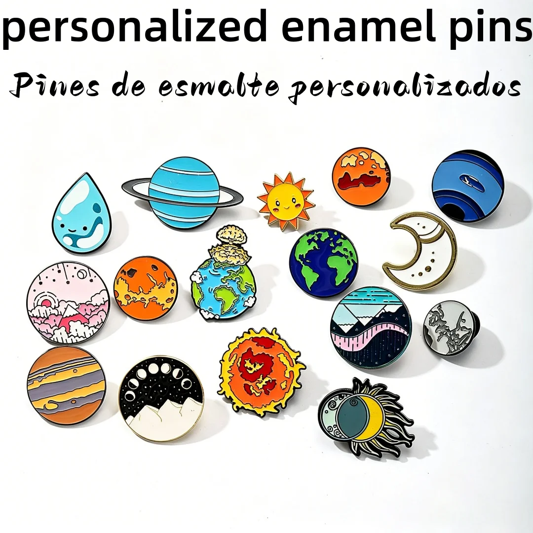 Custom Your Own Design Metal Soft Enamel Lapel Pins - Cute Enamel Pins and Badges From Wholesale Manufacturers