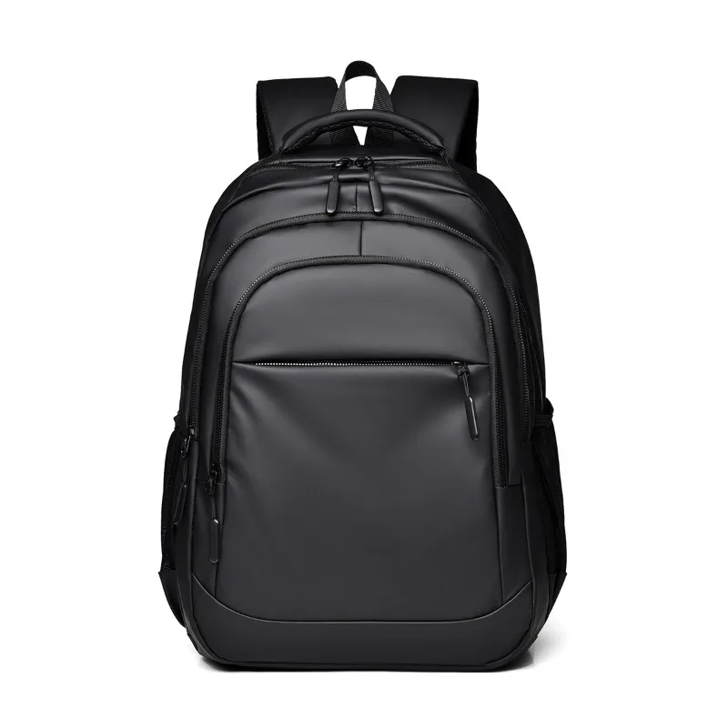New Trendy Men's Business Backpack Spacious Dual Shoulder Bag High-End Membrane Commuter Laptop and Travel Outdoor Backpack