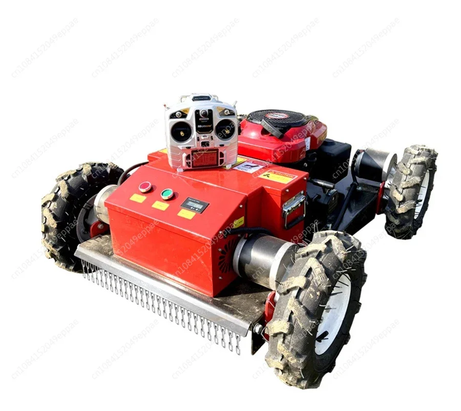 Remote Control Electric & Gasoline Lawn Mower Robot Grass Cutter Weeding Machine