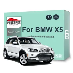 Led Interior Light Kit For BMW X5 E53 E70 2000-2013 LED Dome Map Door Glove Box Vanity Mirror Light Canbus