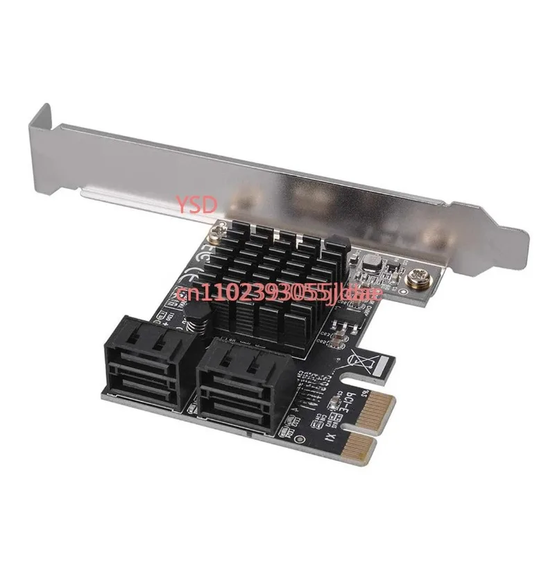 Server Use 4-Port 6-Port PCI-E SATA3.0 Expansion Card 6Gb/s Passthrough
