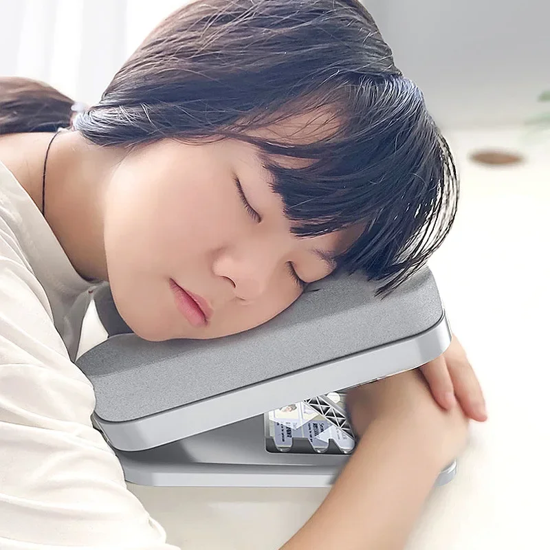 Breathable Adult and Student Nap Pillow for Office Environment Ergonomic Design Portable Desktop Resting Aid Lumbar Support