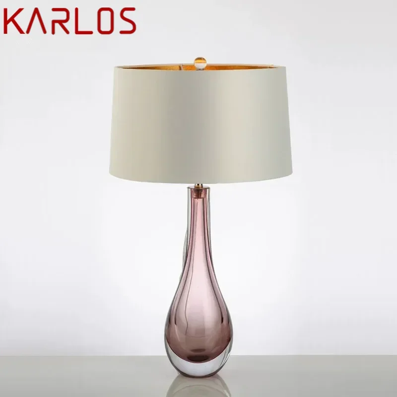 Kalos nordic moderno esmalte candeeiro de mesa moda arte iiving quarto hotel led personalidade originalidade luz mesa