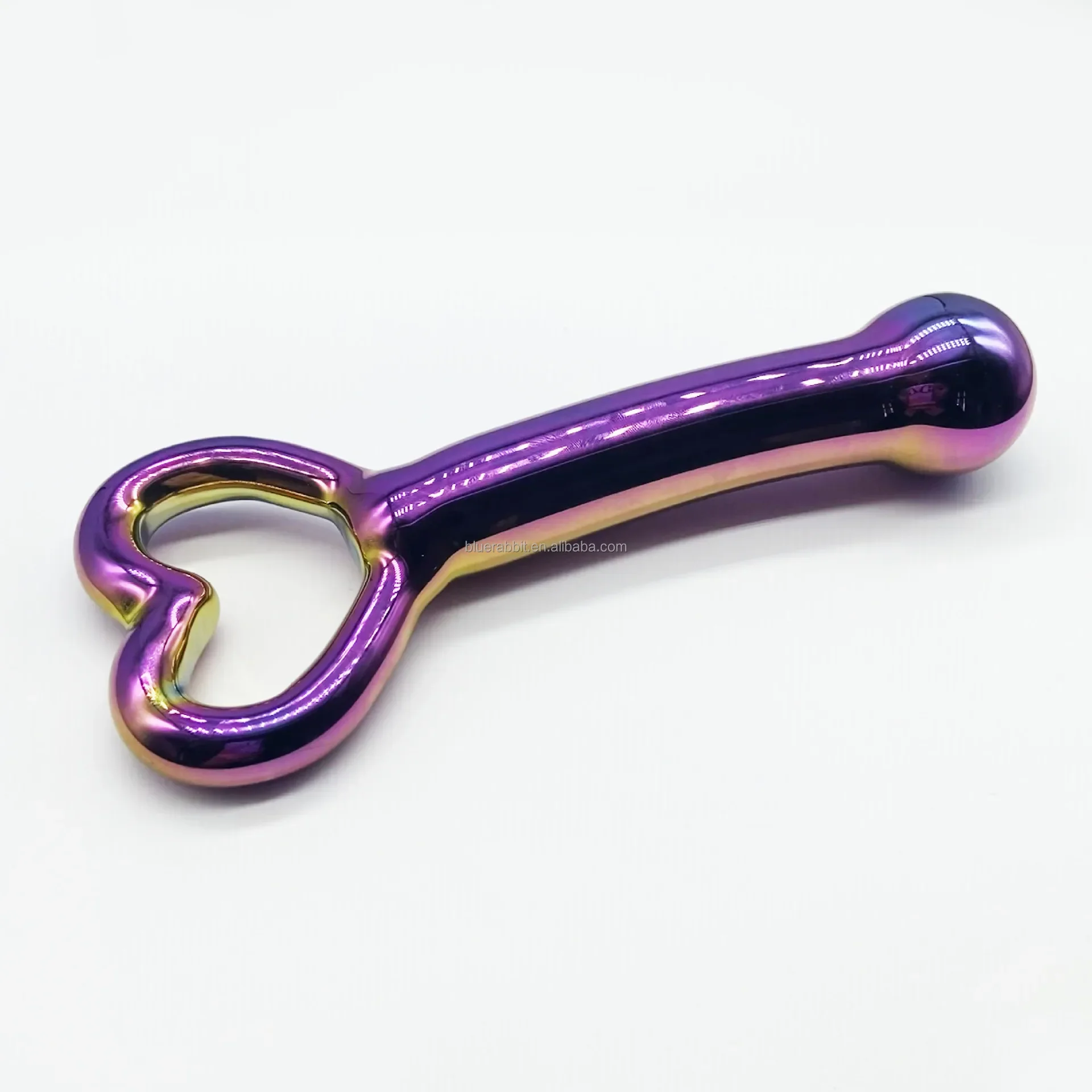 Multicolour Glass Dildo Handmade Crystal Luxury Anal Butt Plug Dildo Sex Toys