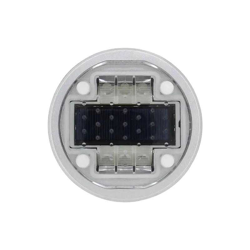 Wholesale IP68 Waterproof Aluminum PC Road Marker IL300 LED Solar Underground Traffic Control Light High Traffic Warning