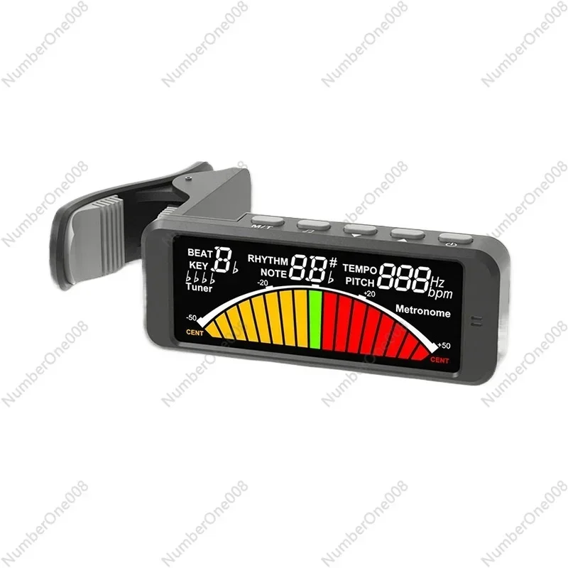 FMT-209 Sintonizzatore per schermo a colori super grande Metronomo per chitarra elettrica, basso, violino