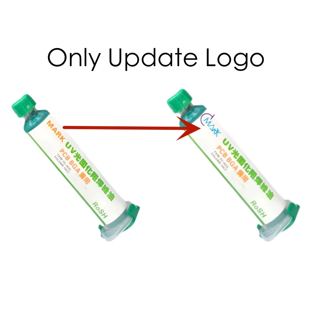 1-5pcs 10CC UV Curing Solder Mask Ink Resistance Paste Green Oil for PCB BGA Circuit Board Protect Paint Electronic Repair Tools image 2