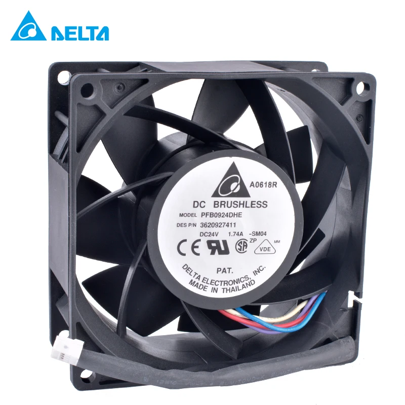 PFB0924DHE 9cm 92mm 90mm 9038 9238 24V 1.74A 4-line large air volume inverter cooling fan