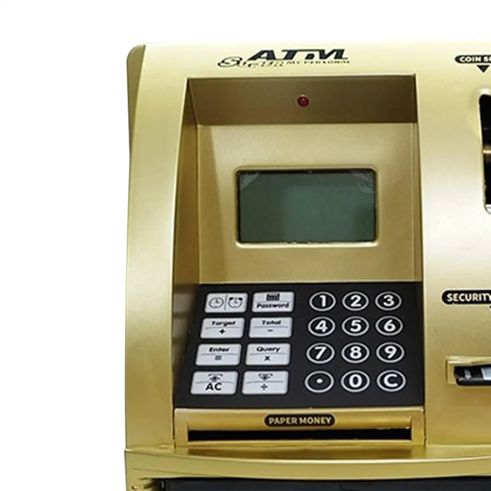 Mini-ATM-Sparschwein, Lernspielzeug für Kinder im Alter von 3, 4, 5, 6, 7, 8 Jahren