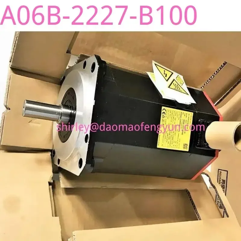 Brand New A06B-2227-B100 Original servo motor straight axis aif8/3000
