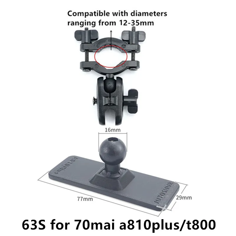 Para 70mai Dash Cam T800 Espelho Retrovisor Do Carro DVR Condução Gravador de Vídeo Suporte de Montagem