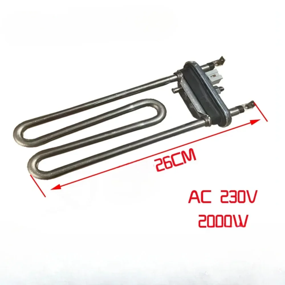 New Heating tube For LG Drum Washing Machine 15/20/26/33CM 230V 1100W 1600W 2000W Heater Wire Washer Repair Parts