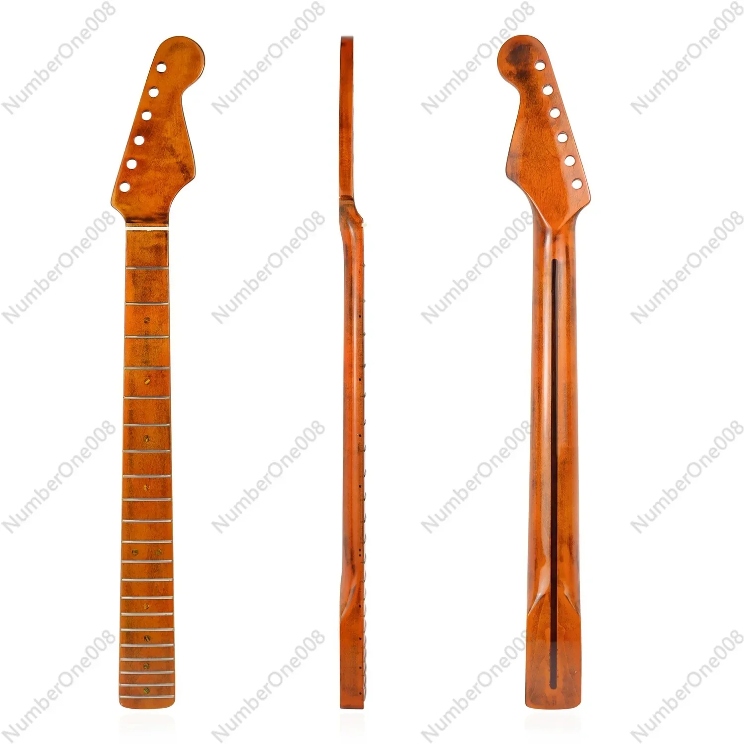 [Paint Color Bright] 21 Products/22 Products Electric Guitar Neck Canada Maple Organ Handle Integrated Fingerboard for St