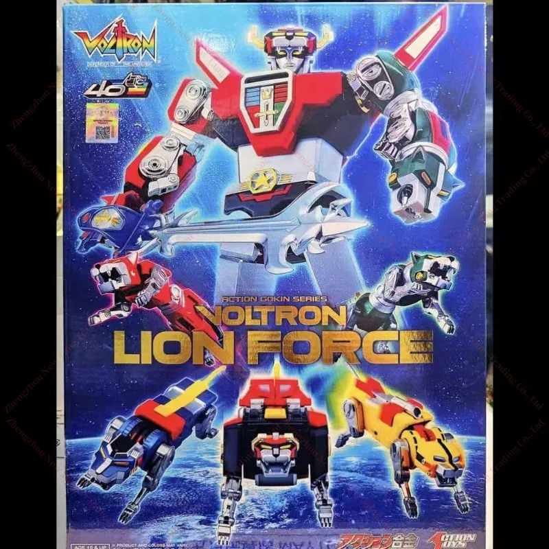 

【In Stock】 Transformed Toys Action Toys Metal Beast King GoLion VOLTRON VEHICLE FORCE Action Figure with Box