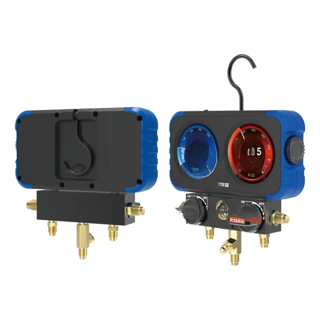 Latest best-selling refrigeration tools 2025 VRM2-X digital manifold gauge high definition color value refrigeration tools