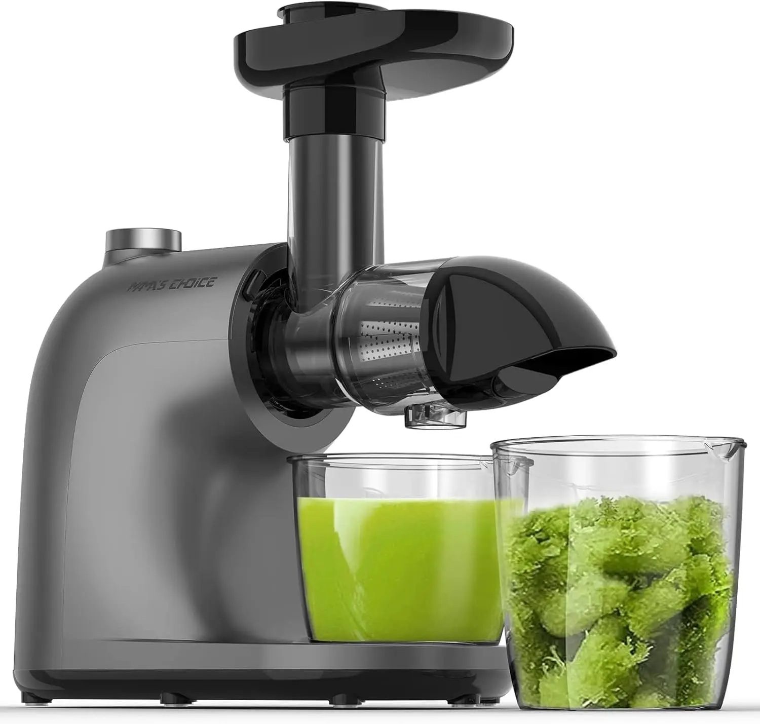 

Juicer Machines, Slow Masticating Juicer for Vegetable and Fruit, Cold Press Juice Extractor Maker, Easy to Clean with Total Pul