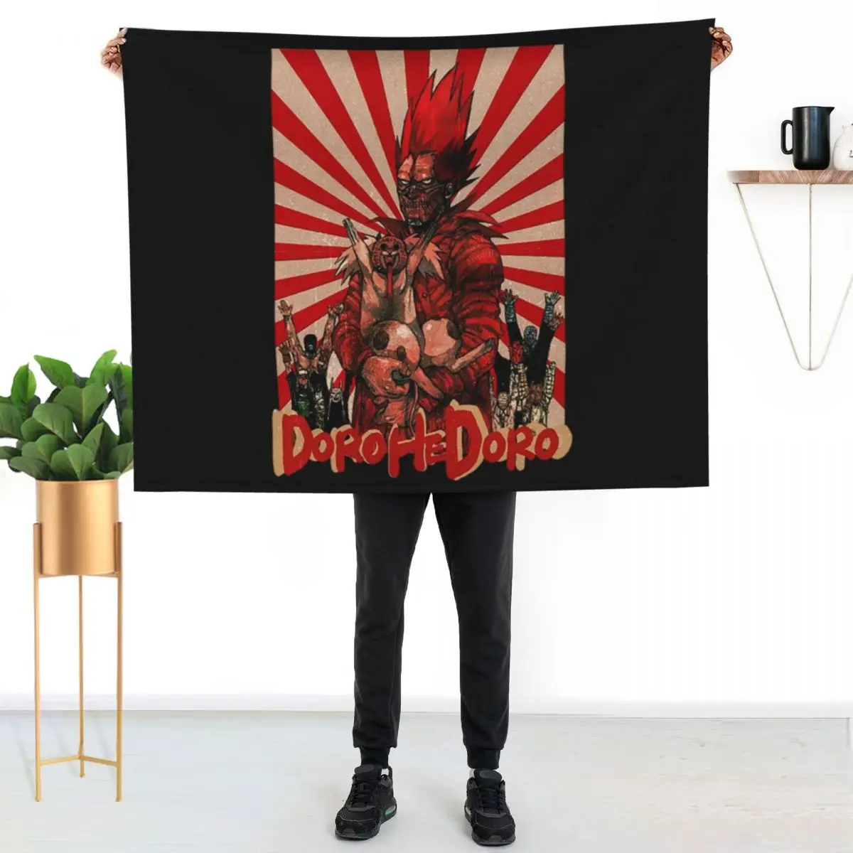 

Dorohedoro T-ShirtDorohedoro Throw Blanket Durable Warm Blanket for Daily Home Use