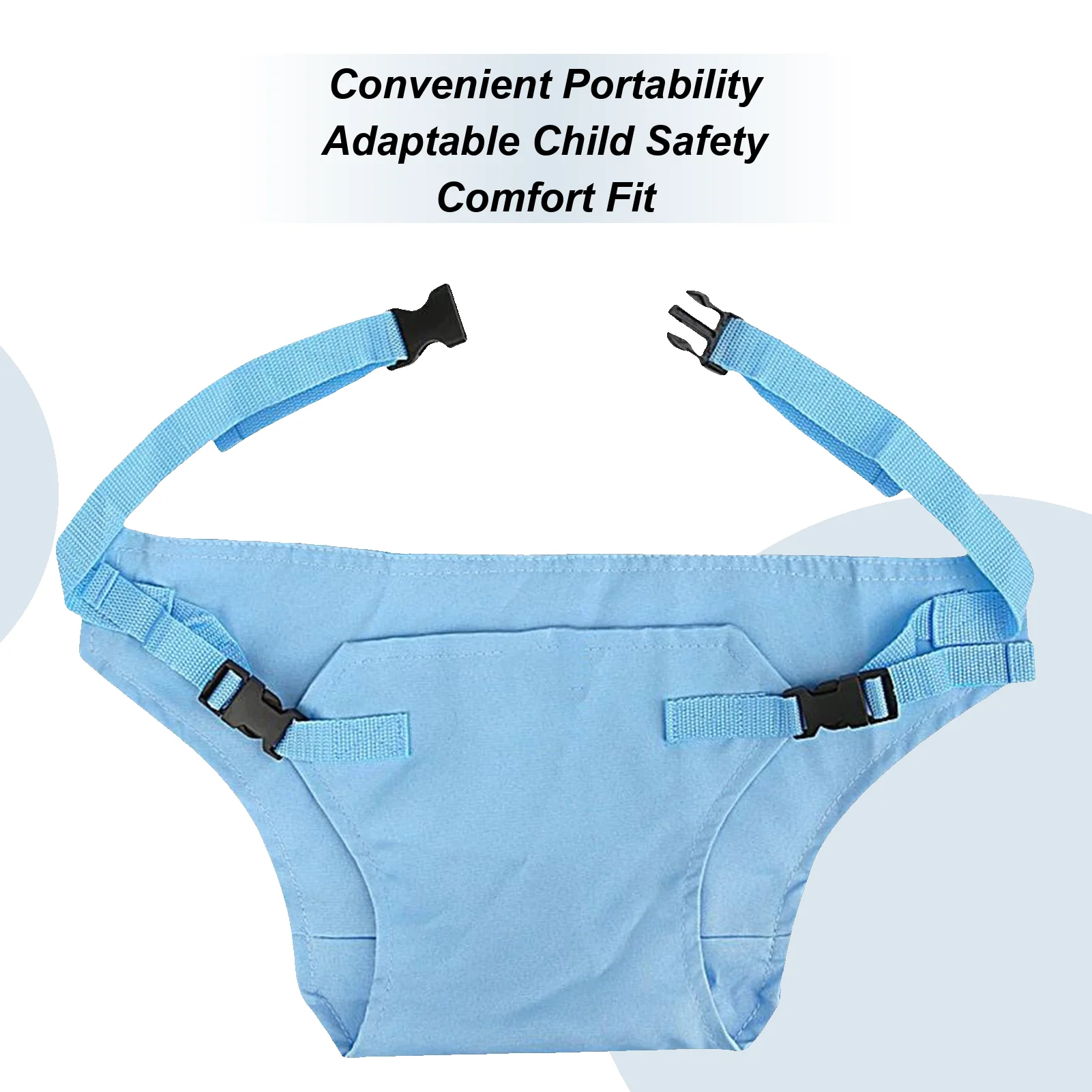 

Детские ремни для стульчика, портативный обеденный ремень безопасности, портативный чехол-бустер для столовой, покупок, ресторан, тележка, стол, дом