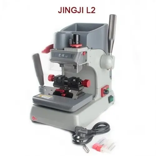 Locksmith Supplies Precise Double Clamp L2 Vertical Auto Key Cutting Jingji Key Copier Machine