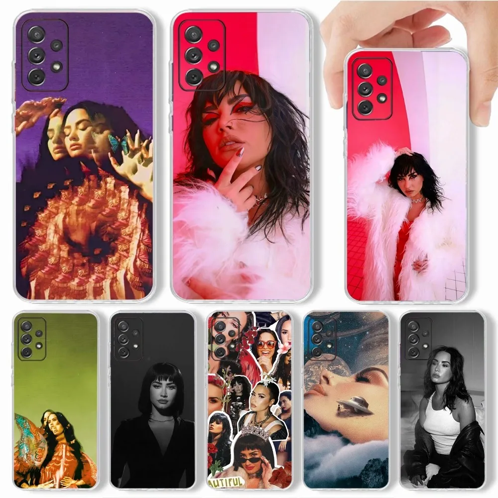 

Singer D-Demi L-Lovato Phone Case For Samsung,Galaxy,S20,S21,S22,S23,Fe,Lite,Plus,Ultra Note Shell