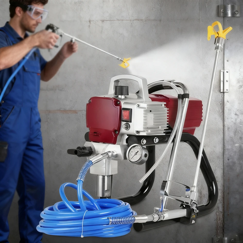 

450 Sprayer Latex Paint Spraying Machine Coating Rustproof Paint Fireproof Paint Sprayer Household High Pressure Airless Sprayer
