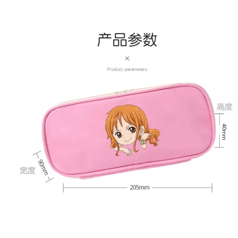 Tempat Pensil Pola Kartun Tampan One Piece Anime Jepang Periferal Anime Hadiah Kecil