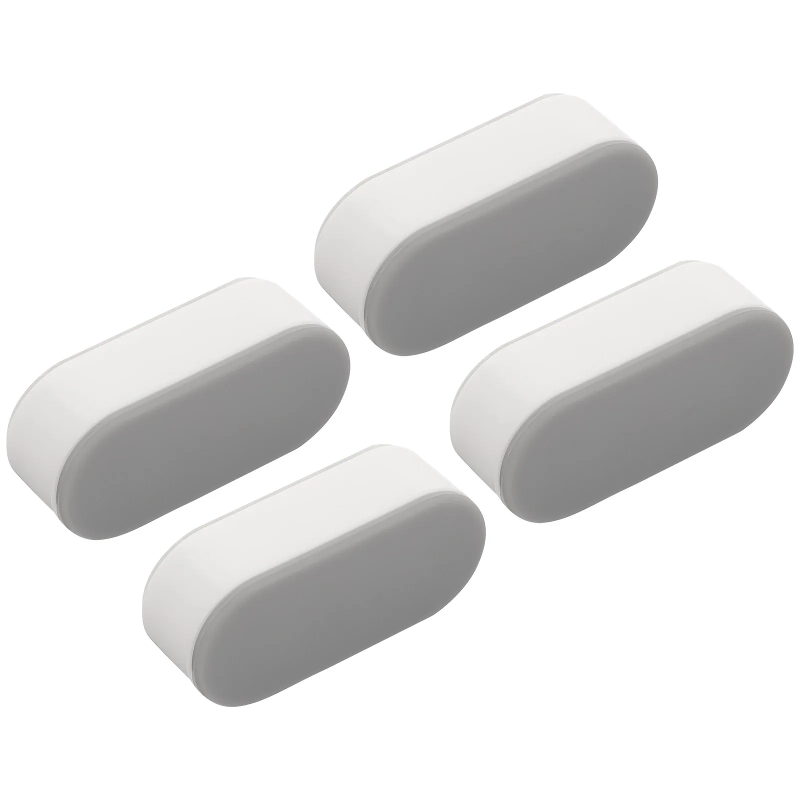 

Комплект из 4 прочных пластиковых бамперов для крышки унитаза с сильным клеем для снижения шума и комфортного бесшумного использования